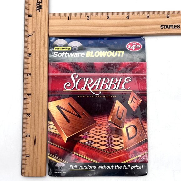 Scrabble CD-ROM Crossword Game Windows 95/98/ME Enhanced Features & Mini-Games - Picture 10 of 11